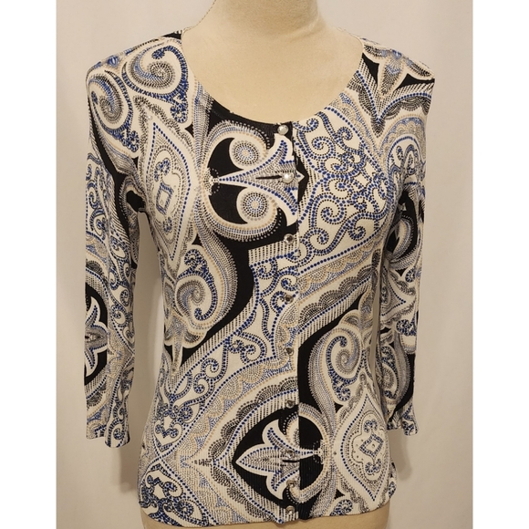 White house black market Blouse top - Picture 2 of 9